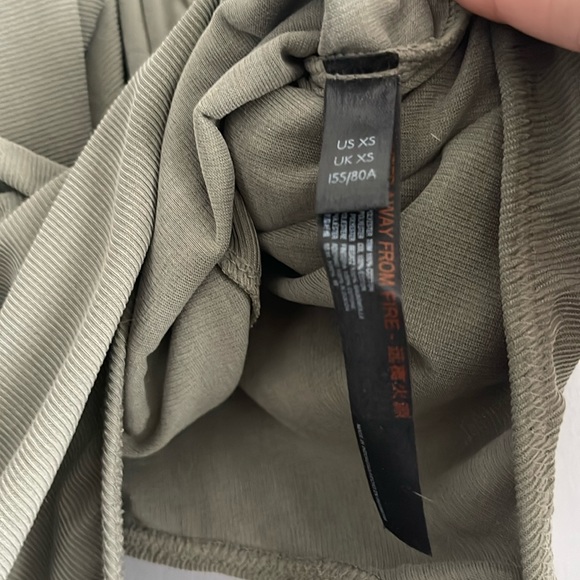 Urban Outfitters Out From Under Weekender Bodysuit in Sage green Sz XS - Picture 5 of 5